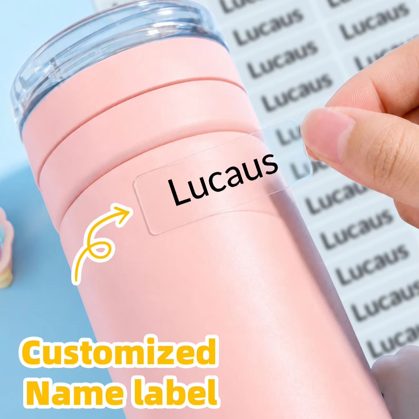 Personalized Name Box - 1-300 Adet Özel Kişiselleştirilmiş İsim Etiketleri,