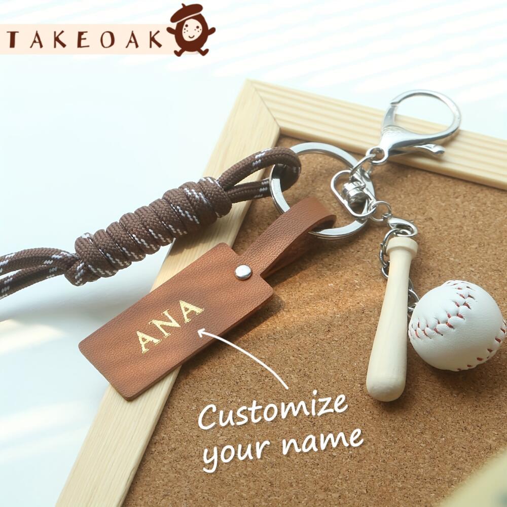 Kişiye Özel İsimli Spor Temalı - Monogram Keychain Leather incelemesi ve fiyatı
