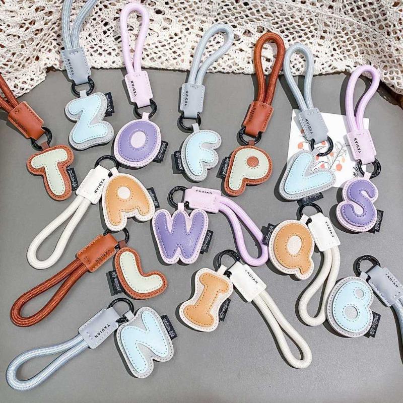 26 Alfabe PU Deri Anahtarlık M - Monogram Keychain Leather incelemesi ve fiyatı