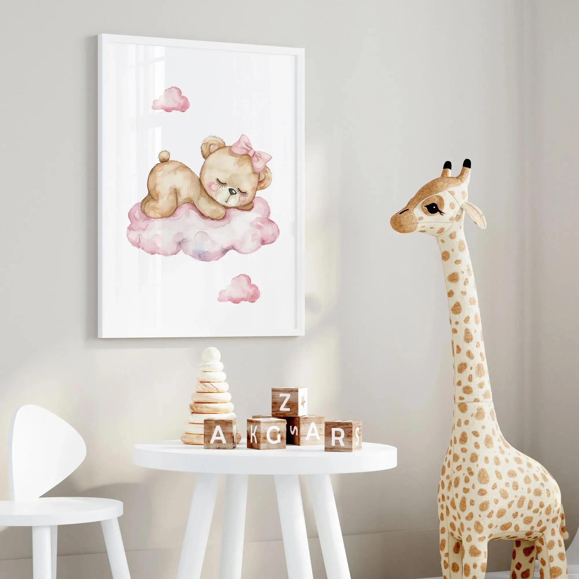 Pembe Rüya Ayı Atlıkarınca Çad - Personalized Name Box incelemesi ve fiyatı