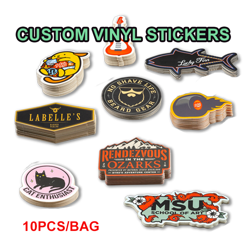 10 adet özel vinil Sticker eti - Custom Photo Book incelemesi ve fiyatı