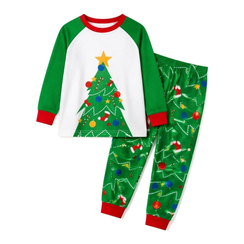 Uzun Kollu Noel Pijama Takımı  - Family Tree Print incelemesi ve fiyatı