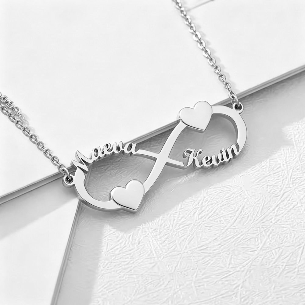 Özel İsimli Kolye Sonsuzluk Ka - Name Necklace Custom incelemesi ve fiyatı