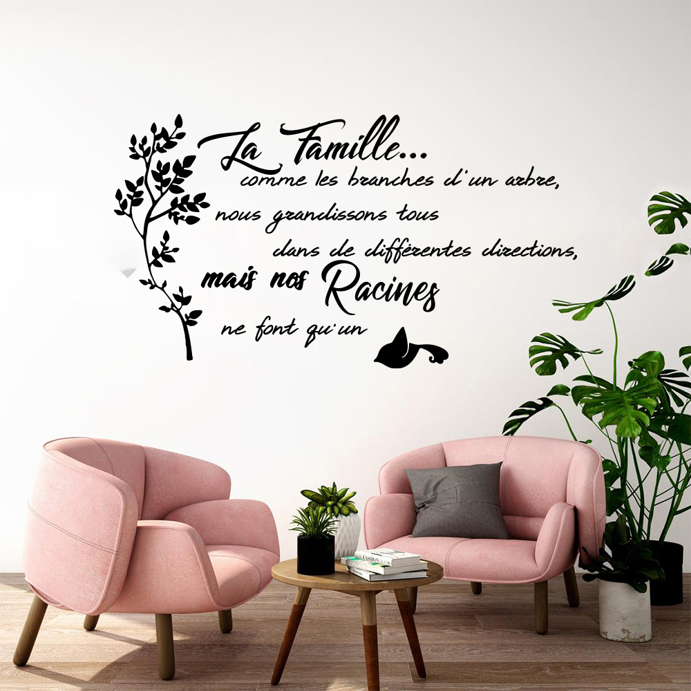 Fransız Aile Alıntı Ağacı Kuş  - Family Tree Print incelemesi ve fiyatı