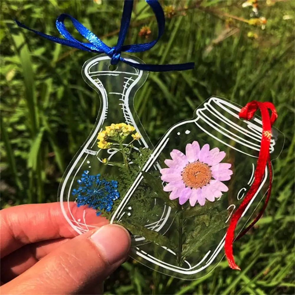 Dilek Şişe Desen Preslenmiş Çi - Dried Flower Bookmark incelemesi ve fiyatı