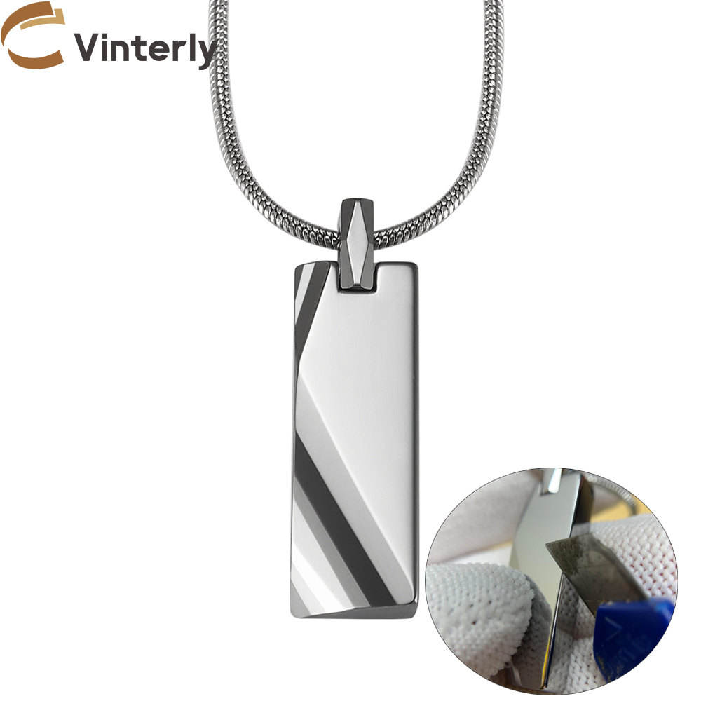 Tungsten karbür kolye erkekler - Name Necklace Custom incelemesi ve fiyatı