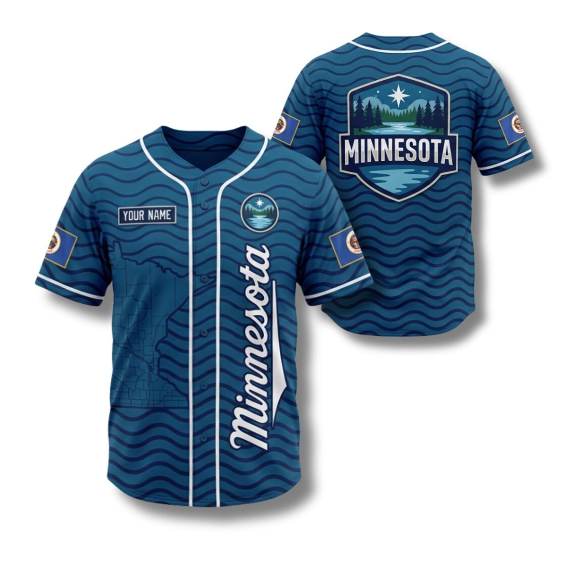 Özel Minnesota Beyzbol Forması - Custom Star Map incelemesi ve fiyatı